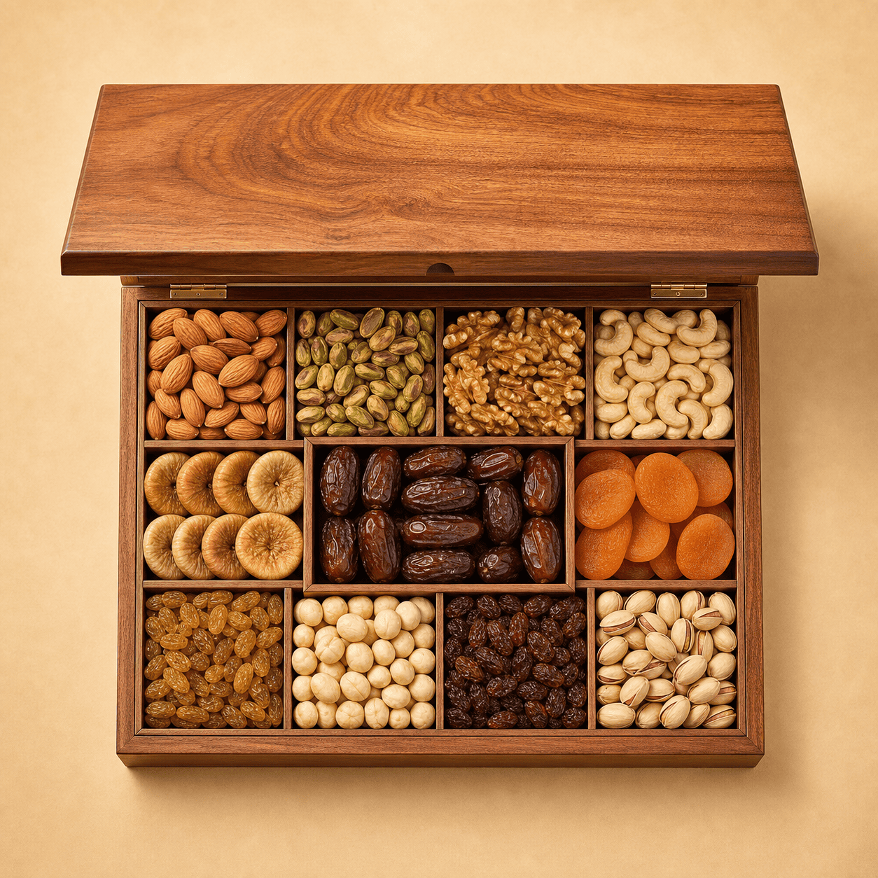 Luxury Wooden Dry Fruit Box - Image 4