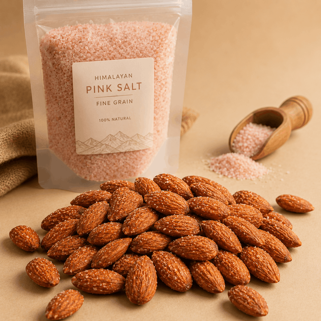Roasted Salted Almonds - Image 3